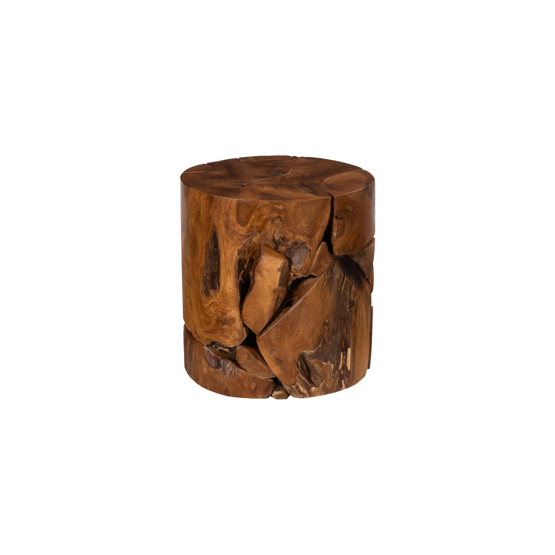 Teak Accent Stool Phillips Collection