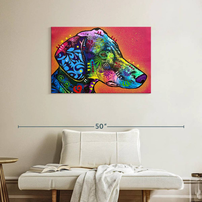 Brampt Watching Your Back, 24" H x 36" W