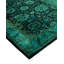 Tapis unique vert / noir 3 pi 2 po x 12 pi Yoandry