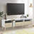 Versatile Media Console Table with Multiple Shelves and Drawers for Living Room