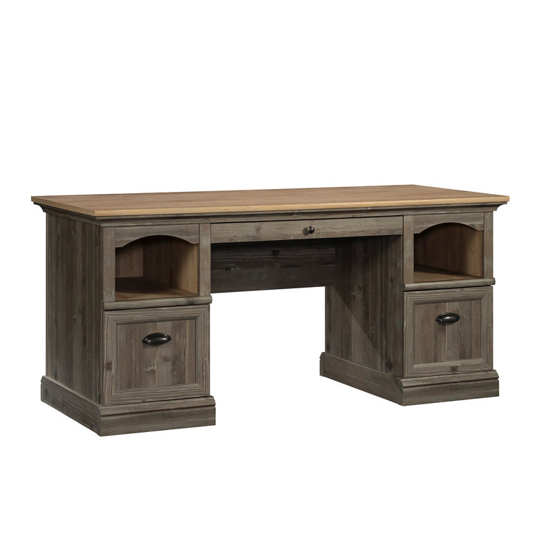 Bureau de direction, finition brune