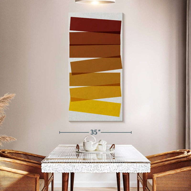 Hillard Warm Swatches, 54" H x 27" W