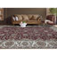 Tapis rouge et beige noué à la main de haute qualité