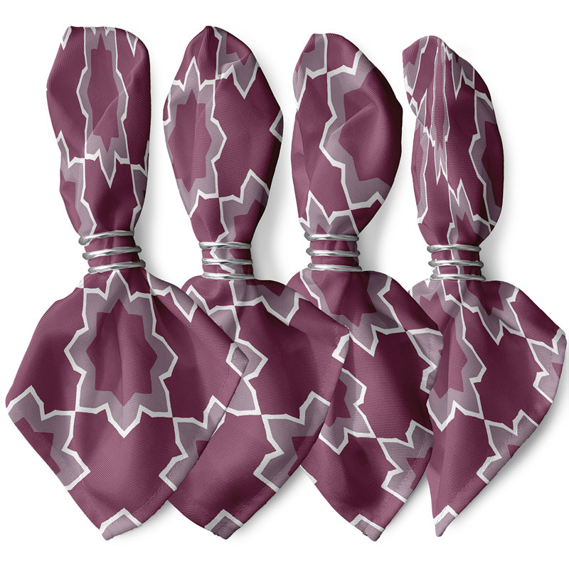 Serviette Groth, Mauve