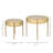 2 Piece Wicker Patio Table Set