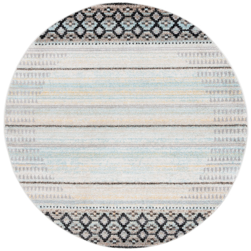 Adirondack Performance Southwestern Rug, Round 6'