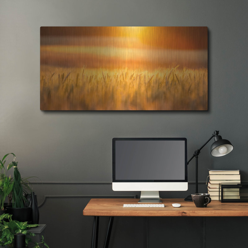 «Golden Wheat» par Jonathan Ross, H 24 po x l 48 po