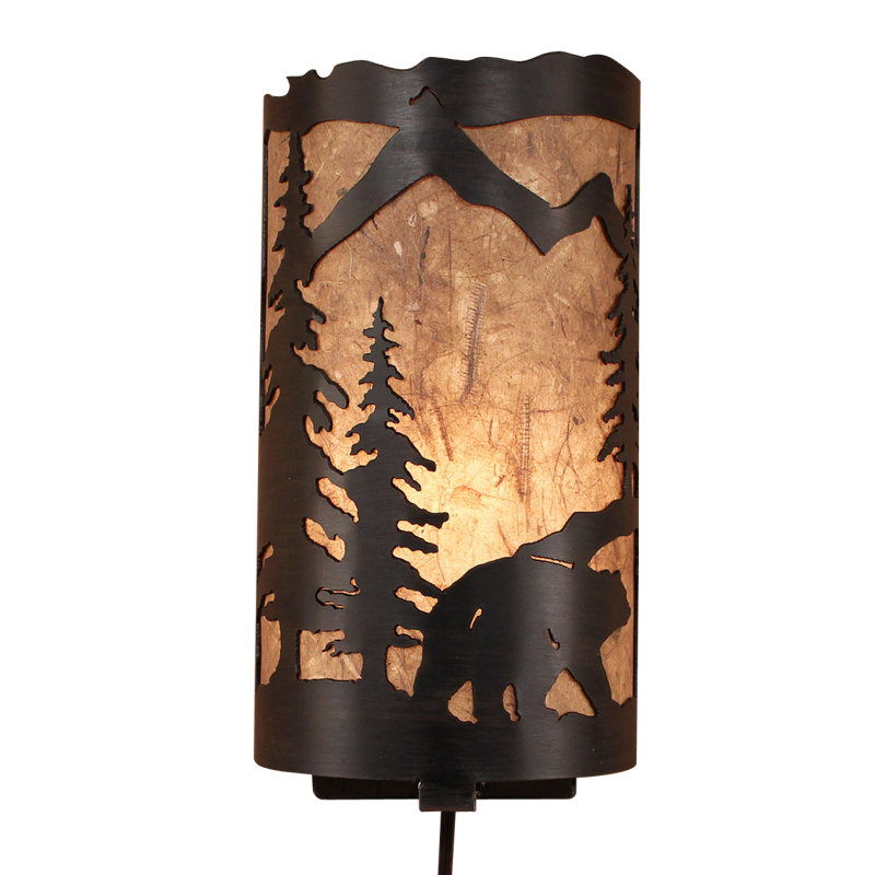 Applique à panneau 1 lumière Kate Kodiak