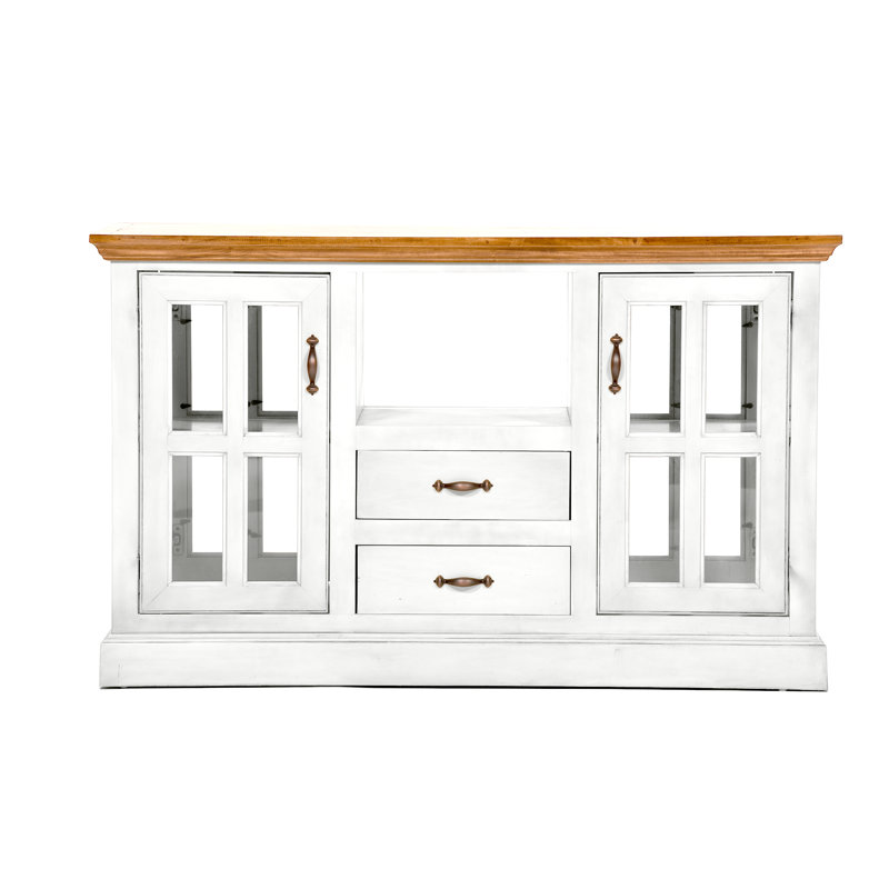 Southville Wood Kitchen Cart, Bright White