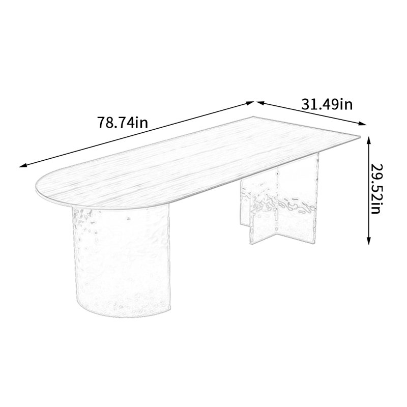 Svanborg, 29.52"H x 78.74"L x 31.49"W