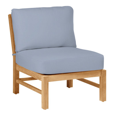 Fauteuil de chambre modulaire d'extérieur Club Teak