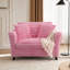 Fauteuil d'appoint simple avec accoudoirs profonds Aldora-1131609140