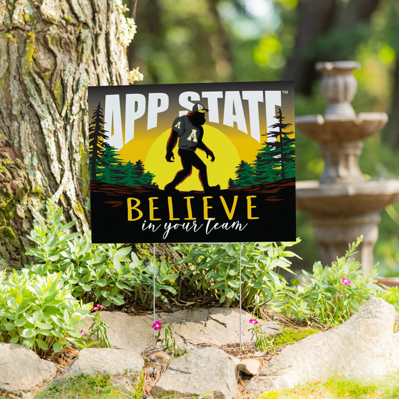 Enseigne de cour de l'Université Appalachian State, Bigfoot