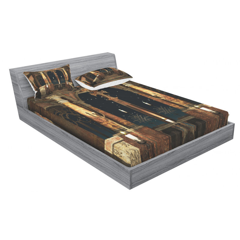 Microfiber Sheet Set, Full Sheet Set with Fitted Sheet