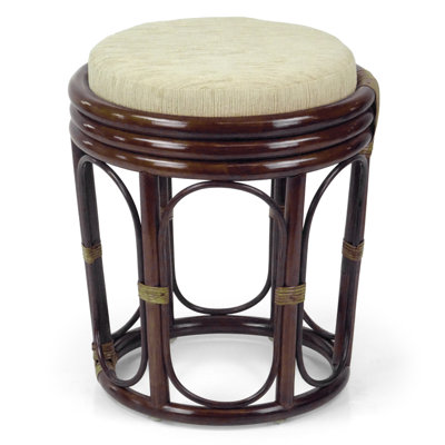 Adero Rattan Vanity Stool