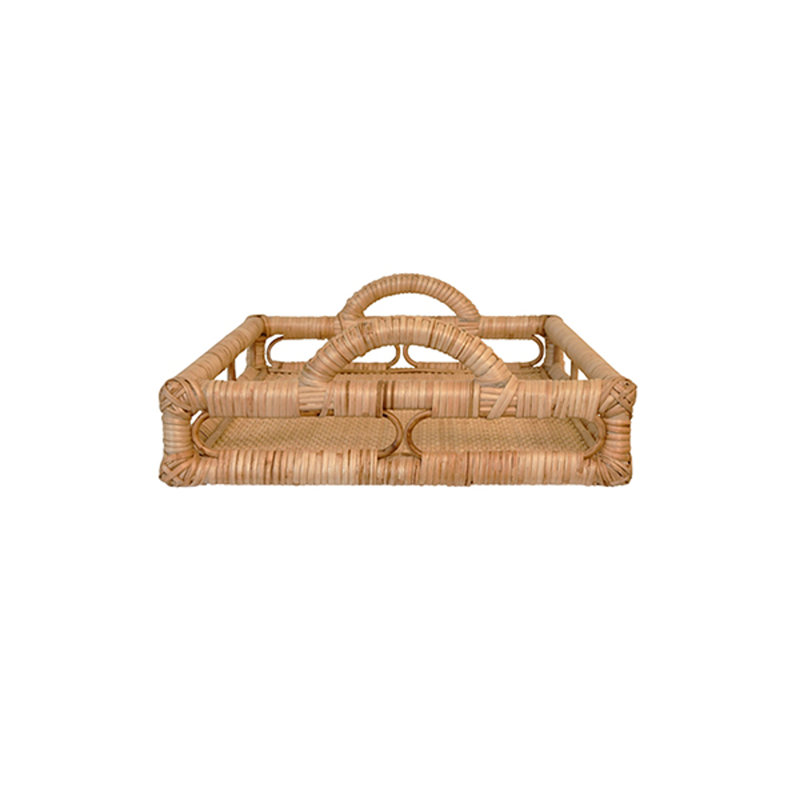 Tatum Rattan Decorative Tray