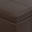Repose-pieds rectangulaire avec rangement relevable Dover-1897544025