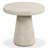 Towanda Round Concrete Accent Table