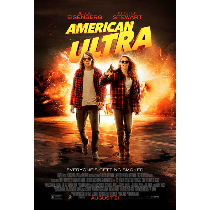 American Ultra, H 24 po x l 16 po