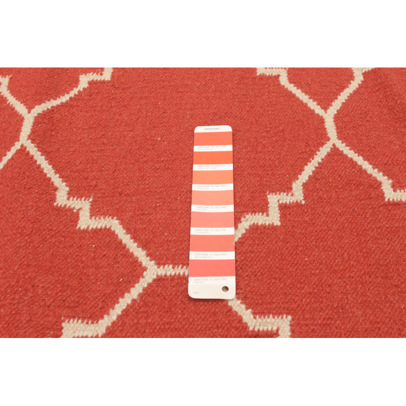 Evahn Wool Geometric Indoor Rug