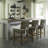 Cherronda Upholstered Counter Stool with Solid Wood Frame