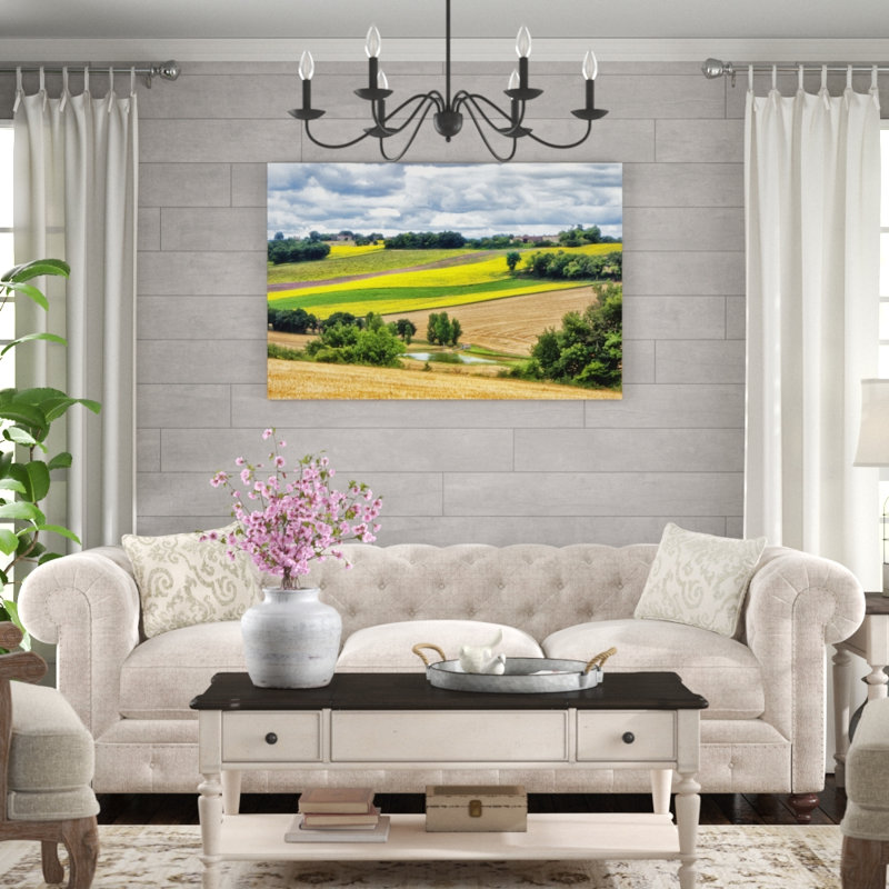 Pastoral Countryside VIII by Colby Chester - Photograph Print, 81cm H x 122cm W, Wrapped Canvas