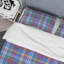 Blue/Green Microfiber 2 Piece Duvet Cover Set-1500250016