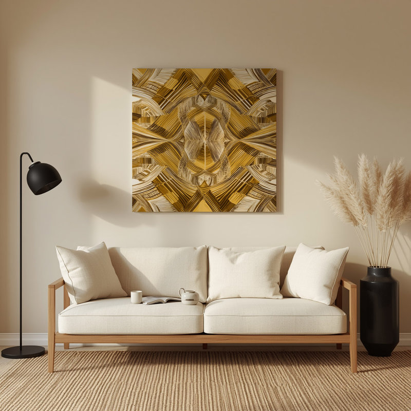Art mural Op Op 54, H 144 po x l 144 po x P 0,05 po