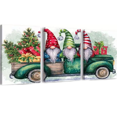 3 Piece Wrapped Canvas Print