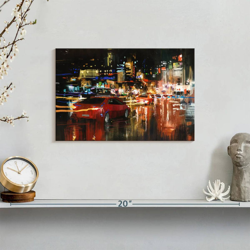 Mehar LA Night Rush, 8" H x 12" W