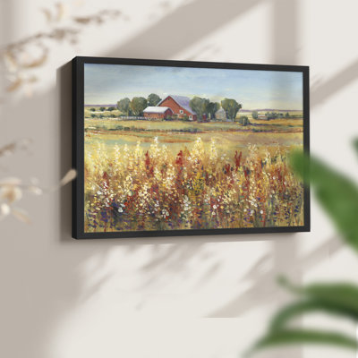 Country View I - Impression encadrée - Restickable