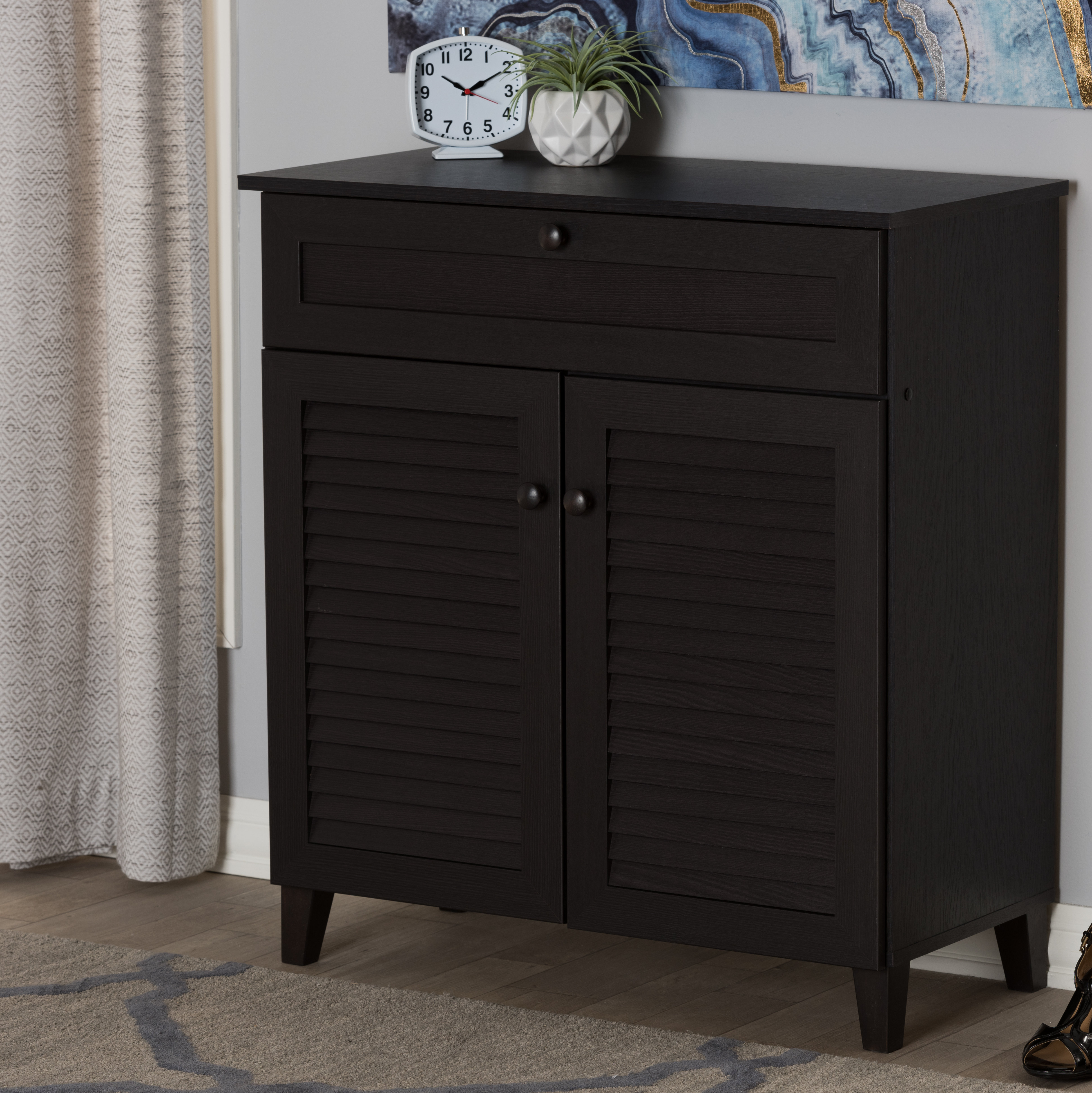 Ebern Designs 12 Pair Shoe Storage Cabinet | Wayfair UK