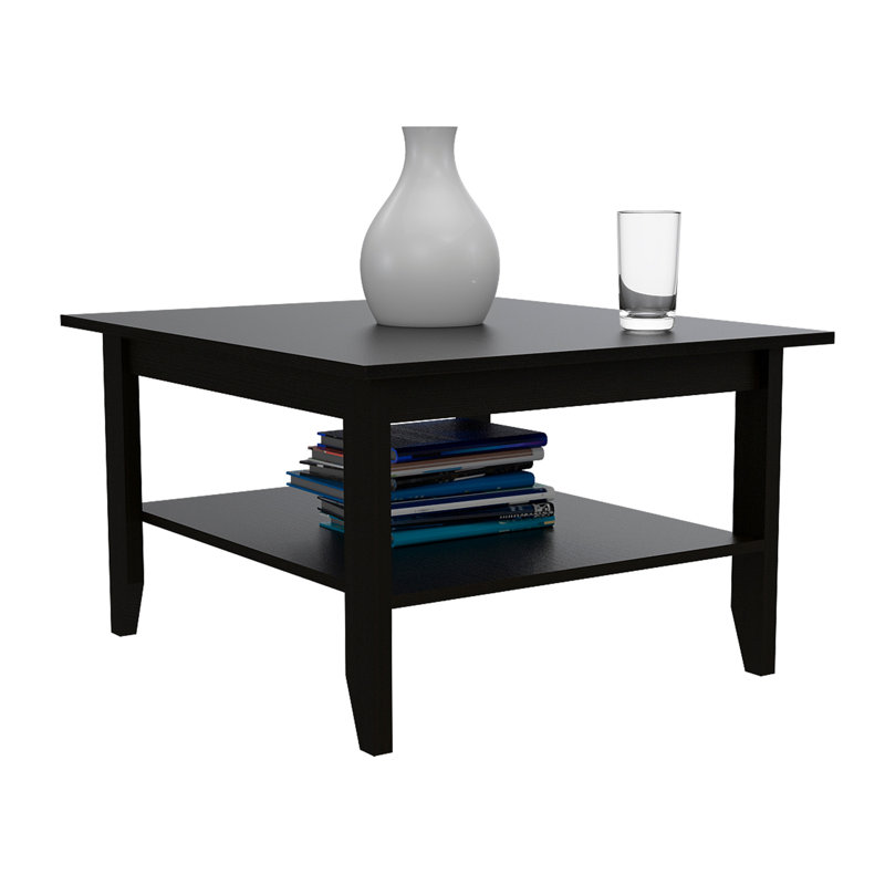 Danvers Rectangle Coffee Table Black Wengue