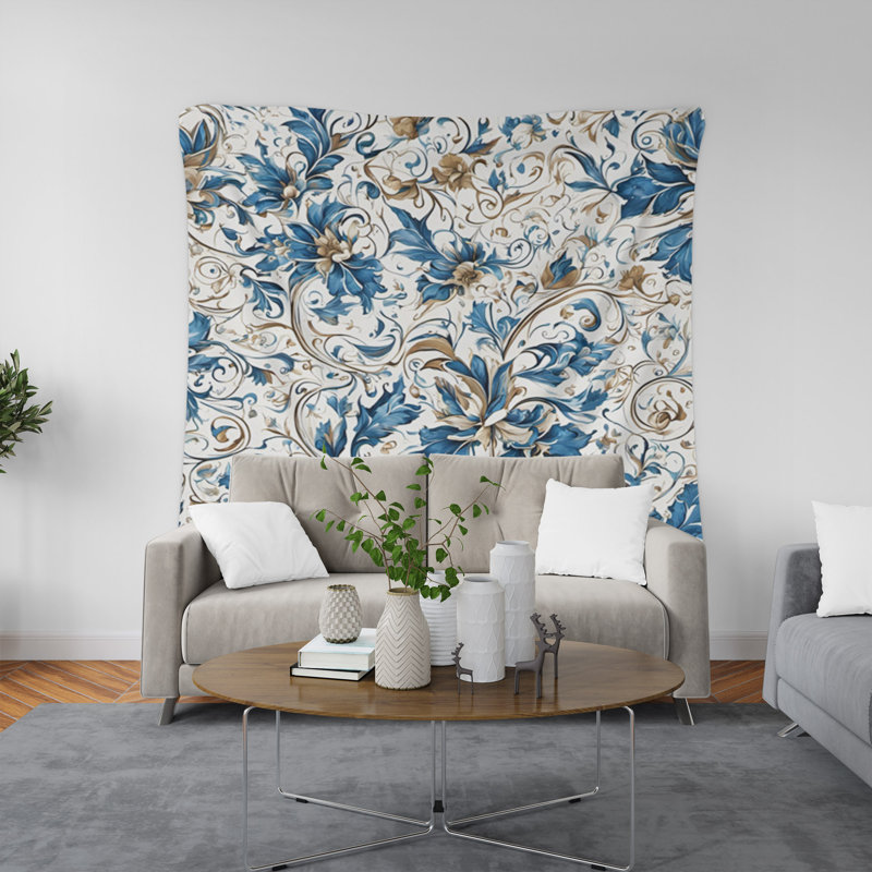 Tapisserie murale, H 80 po x l 68 po
