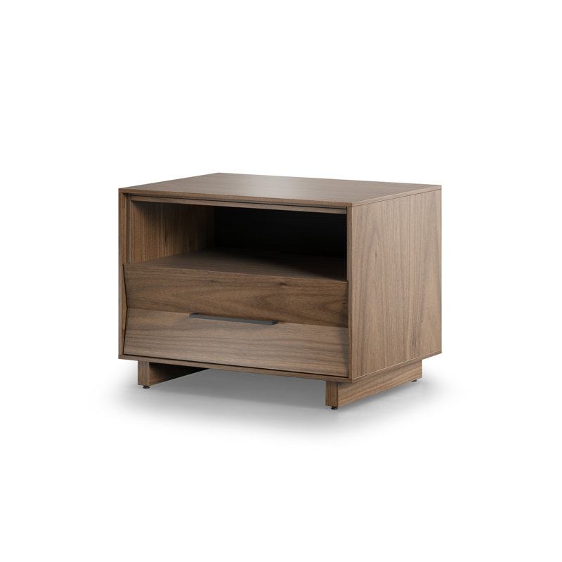 Kava - 28" Nightstand, Natural Walnut