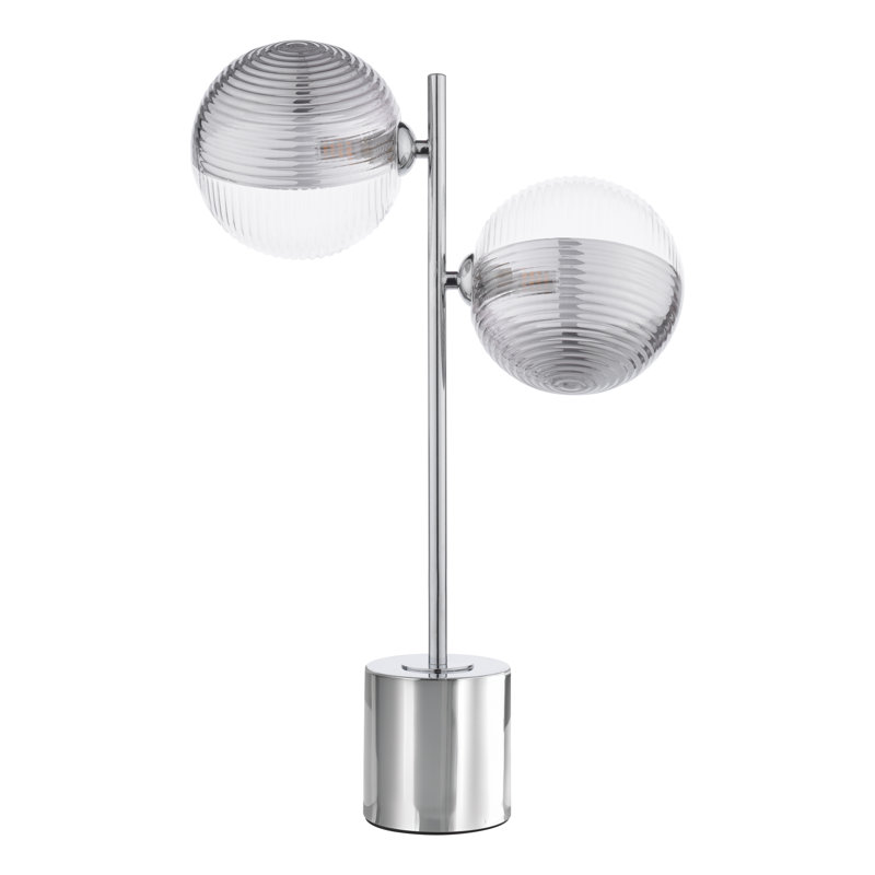 Metal Table Lamp Lamp, Chrome