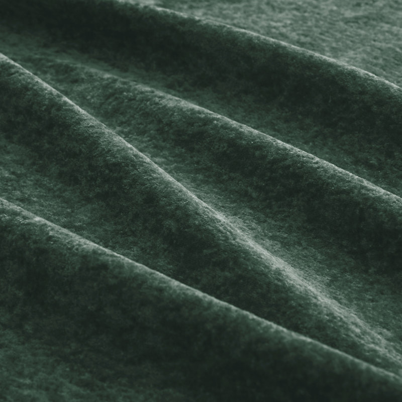 Repose-pieds et repose-pieds en velours vert, Vert