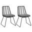 DEJA CHAIR, 2PCS avec 2 coussins