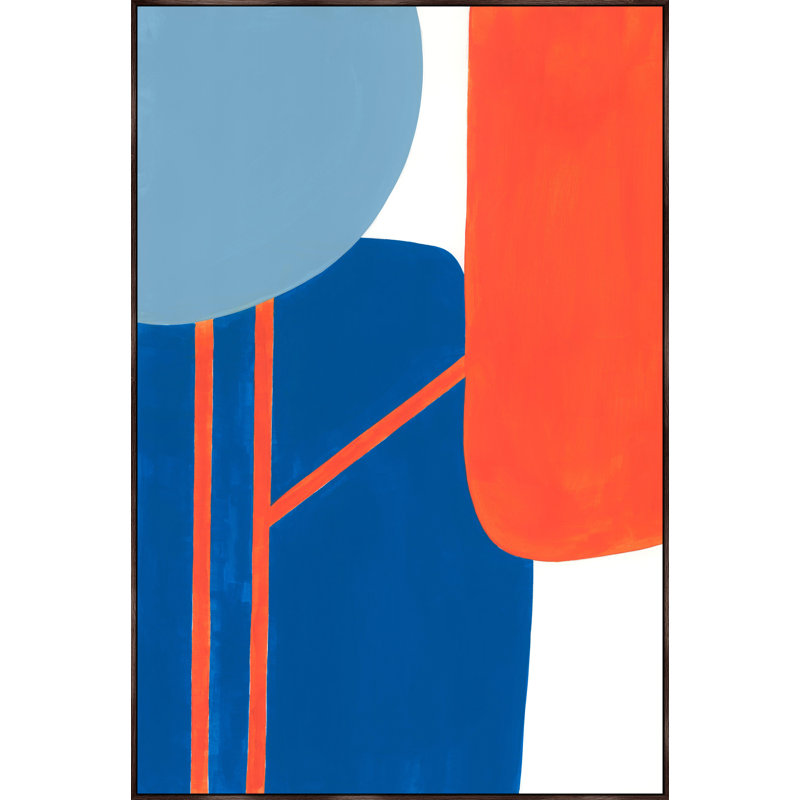 Inner Thoughts " Inner Thoughts II " by Helen Parker, 46.5" H x 31.5" W, Image Brush Gel