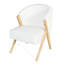 Modern Accent Chair With Upholstery And Solid Wood Frame, Minimalist Lounge Chair