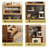 Solid Wood Cave Board Multifunctional Storage Food Cabinet