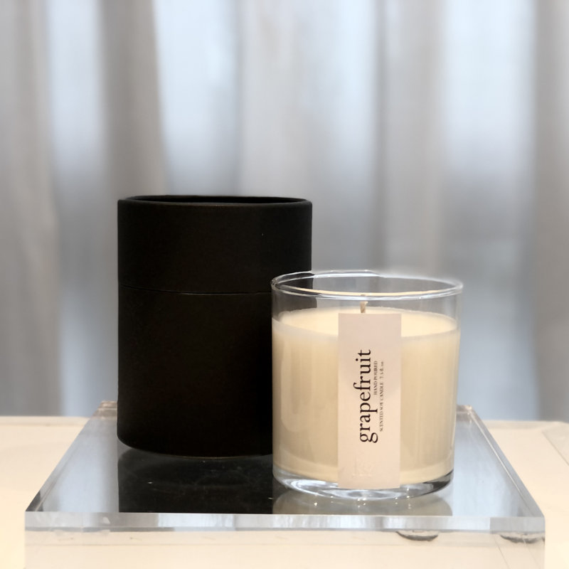 Light Collection Grapefruit Scented Jar Candle