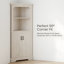 Grande armoire de coin 69,4 po Farmhouse Kitchen-1882392664