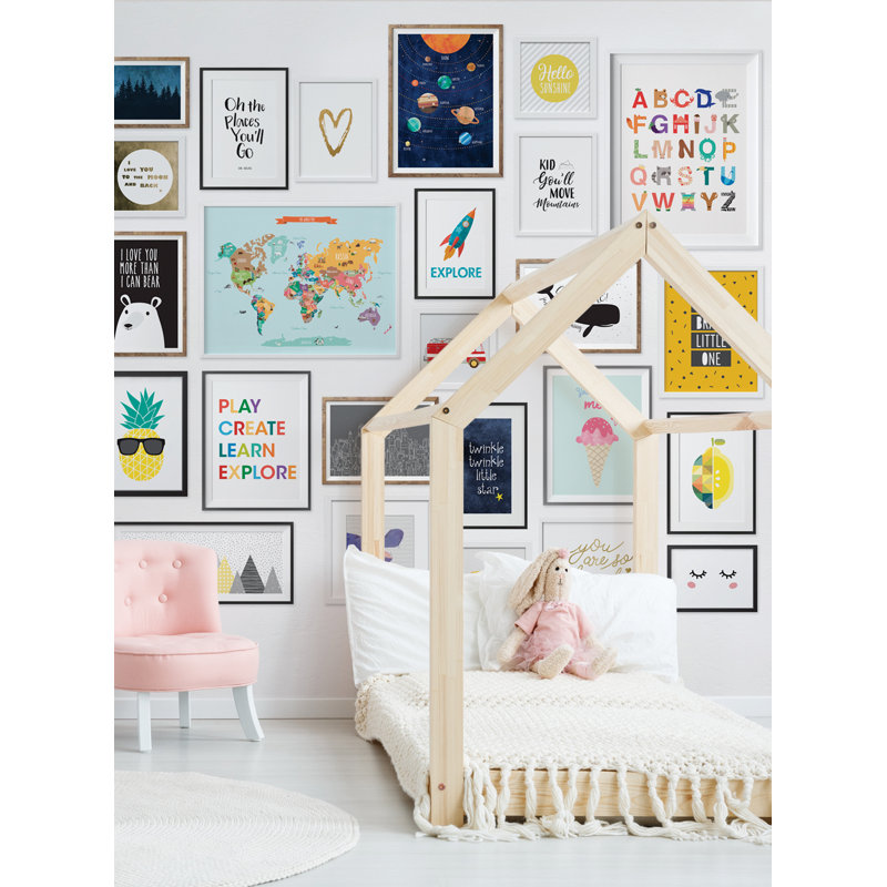 Hoch Wall Mural, 108" L x 96" W
