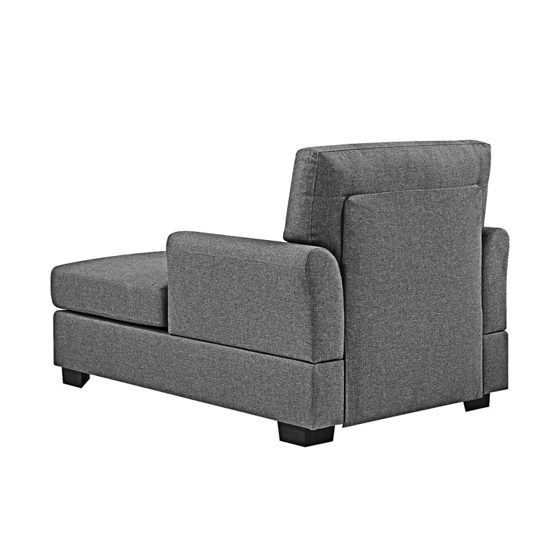 Tufted Accent Chaise Lounge Single Sofa
