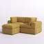 Canapé modulaire en velours côtelé avec repose-pieds Andrielle-783843281-800829913