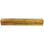 Poutre en bois brossé AmeriCraft, 3 côtés (poutre en U), l 5 1/2 po x H 5 1/2 po x L 60 po, finition pacane dorée, pin teinté-129853520