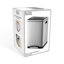 Black and Decker Stainless Steel Step On Recycling Bin