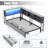 Twin Corner Daybed With Storage Drawers, Bookcase Headboard, LED Lighting & USB Charging Station-476021392