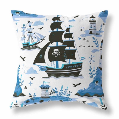 Treasure Island Indoor/Outdoor Pillow